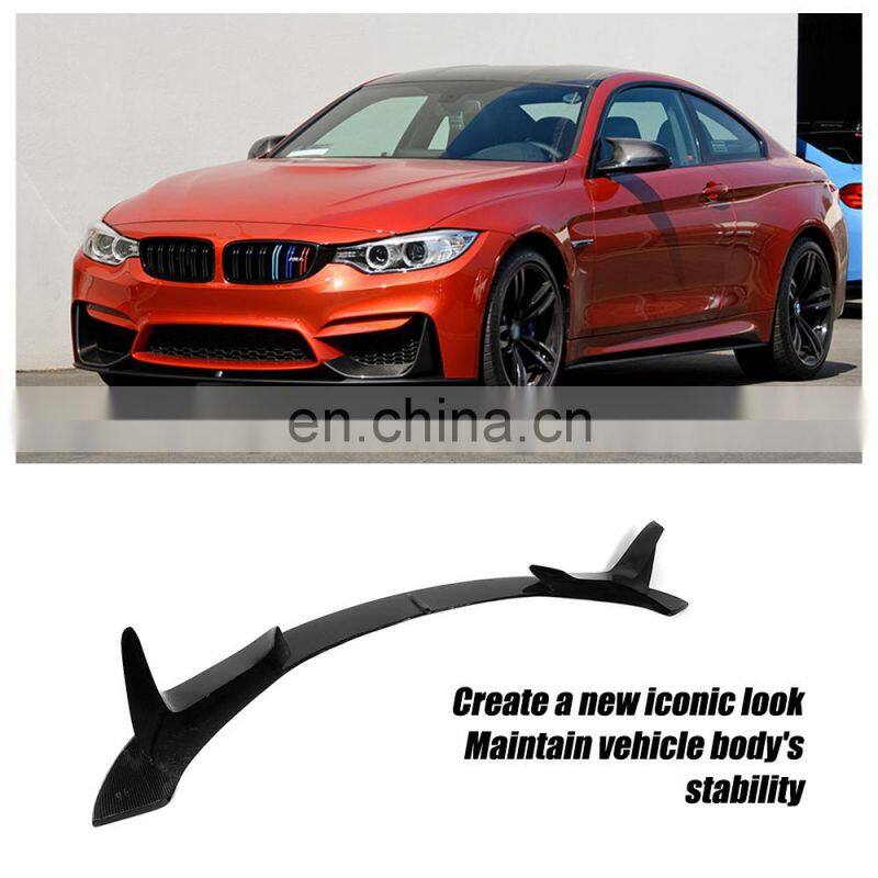 F82 M4 Bumper Carbon Fiber Front Lip Splitters for BMW M4 M3 14-17