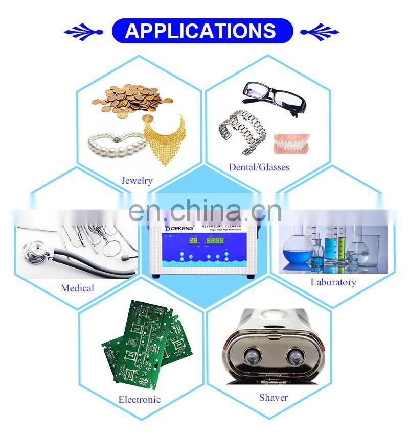 4.5L Digital Control Automatic Ultrasonic Golf Ball Cleaner for Glasses