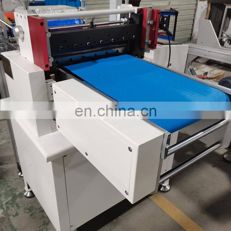 Customized Automatic Adhesive Waxed Woven Filter Wool Cutting Machine