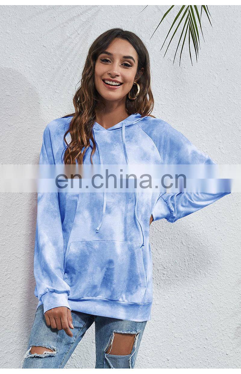 Europe 2021 European and American fall hot styles trendy fashion casual hooded fashion women's sweater