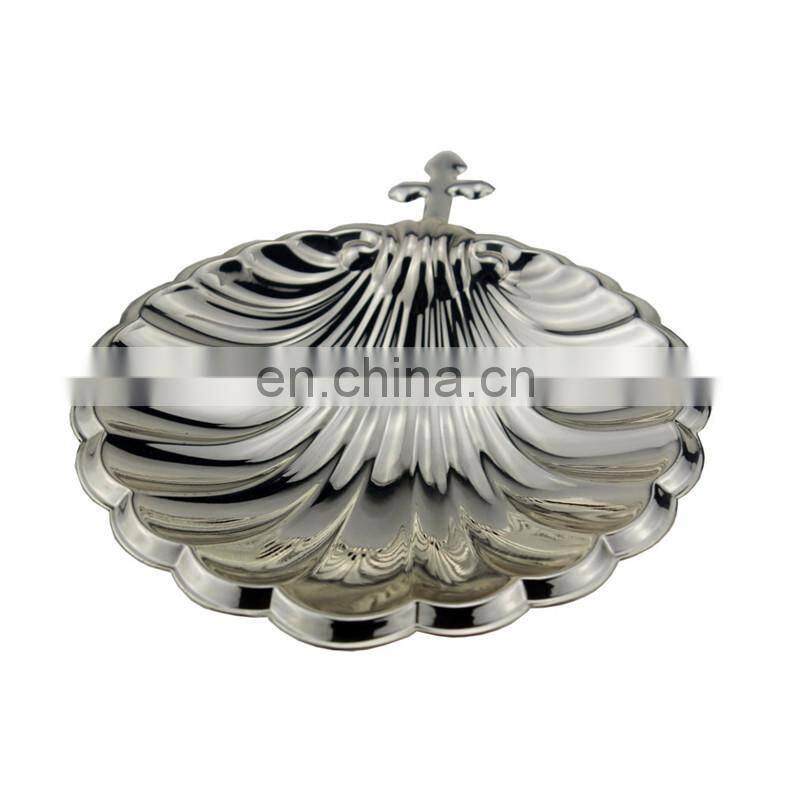 Factory Price OEM Metal Casting Custom Logo Zinc Soap Holder with Sliver Plating