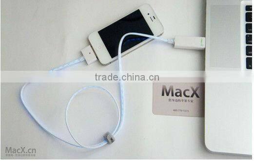 2012 New Arrival luminous USB data line