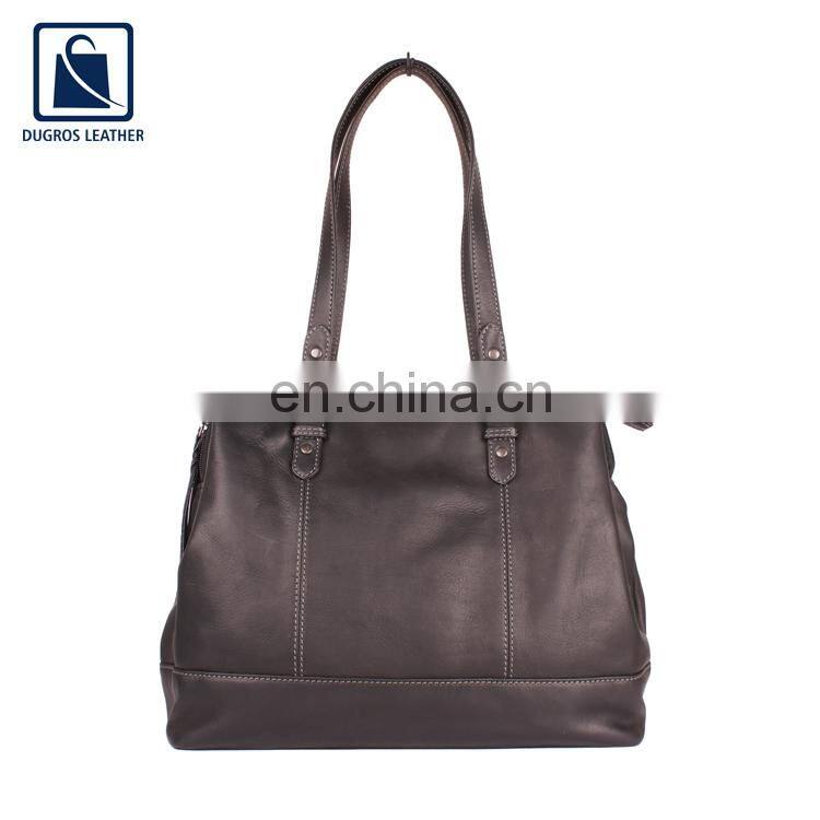 Exclusive Collection of Fashion Style Cotton Lining Modern Design Genuine Leather Handbag for Women at Best Price