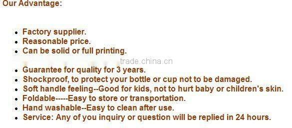 3mm neoprene customied printing logo gifts bag or lanyard with company logo