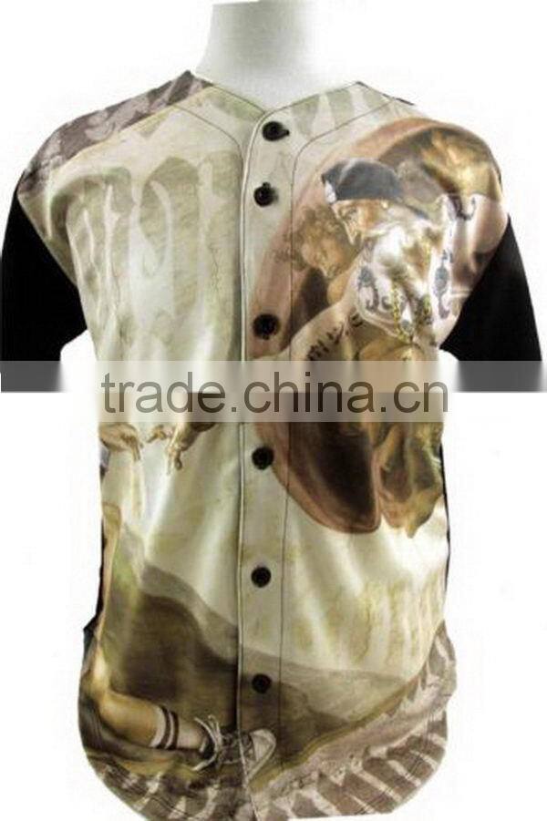 Popular stylish unisex baseball jersey