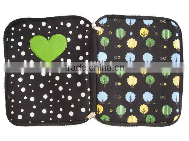 Trendy felt laptop bag