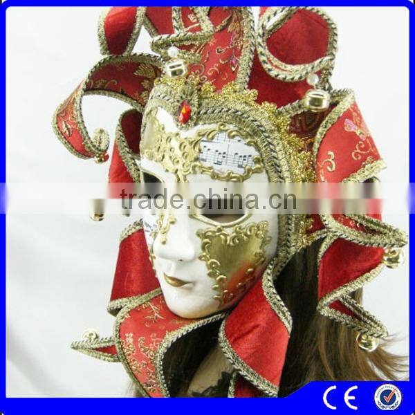2015 hot sale full face hot handmade environmentally Venetian masks
