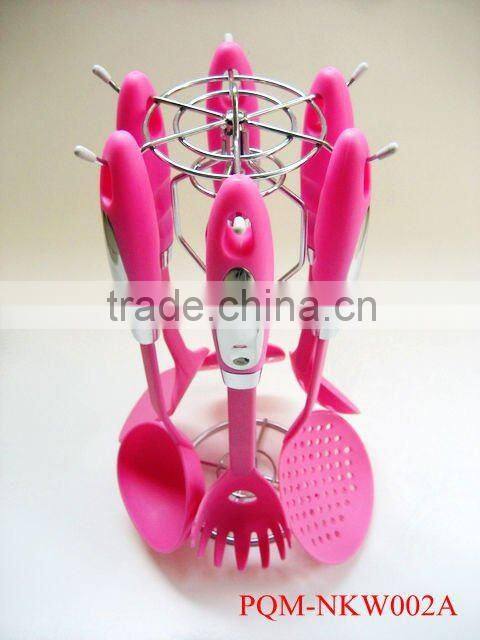 Senior 7-pieces nylon kitchen utensil set 002A