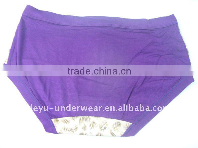 0.71USD Modal Colorful Fashional Tiger Print Ladies Panties(jlhnk038)