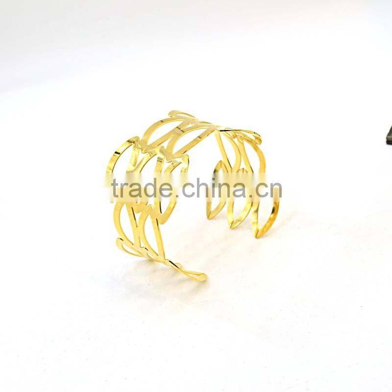 Bracelet 2016 Handmade Jewelry Gold Plated Bangel Cuff Bracelet