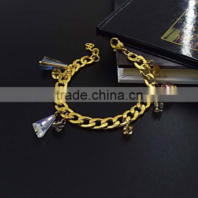 Wholesale Fashion Jewelry Dubai New Gold Chain Design Bracelets For Women