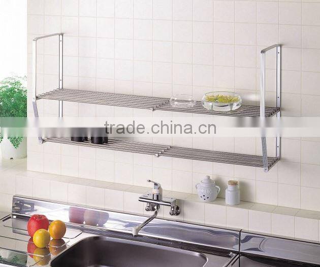 Stain-resistant and reliable metal shelf with water resistance with width adjusting function made in Japan