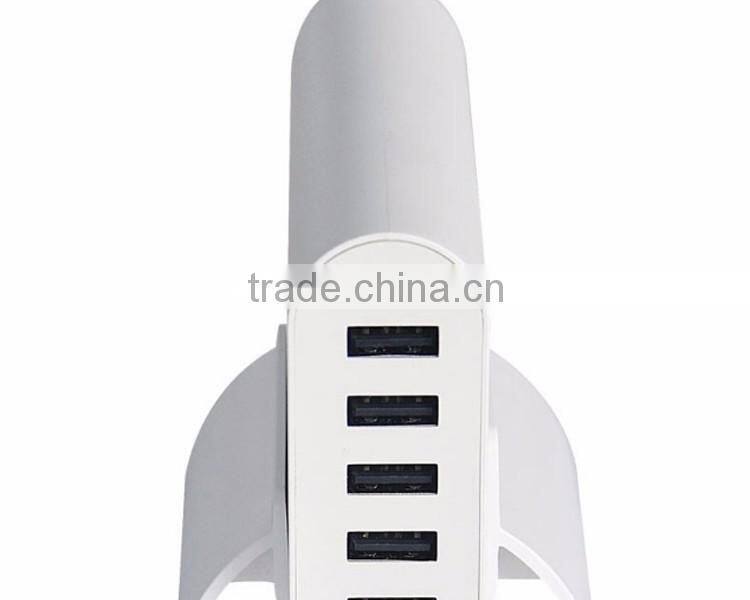 2016 new premium Mobile Phone Wall Charger 20W 4A 5-port light speed desktop usb charger for camera/cell phone/tablet