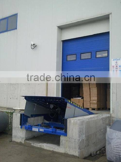 Stationary type hydraulic dock ramp/warehouse dock ramp/dock leveler