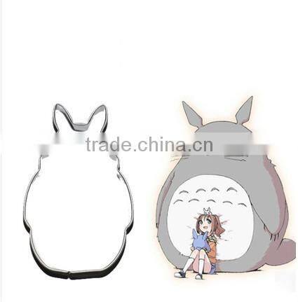 YangJiang factory manufature wholesale custom cartoon animal shape mold cake cooking stainless steel bread cutter mold