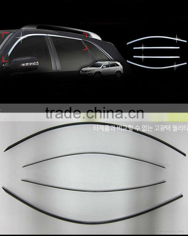 Chevrolet Cruze Side Upper window accent carbon molding set GM