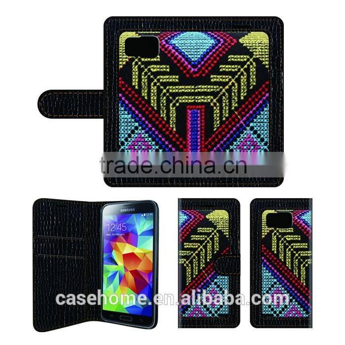 Shenzhen KVQ factory exclusive design Luxury Jeans wallet case for Sony M5 Ultra