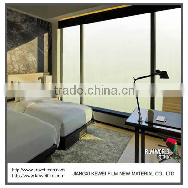 Electronic Switchable Glass with non-adhesive smart film inside, turn on and off