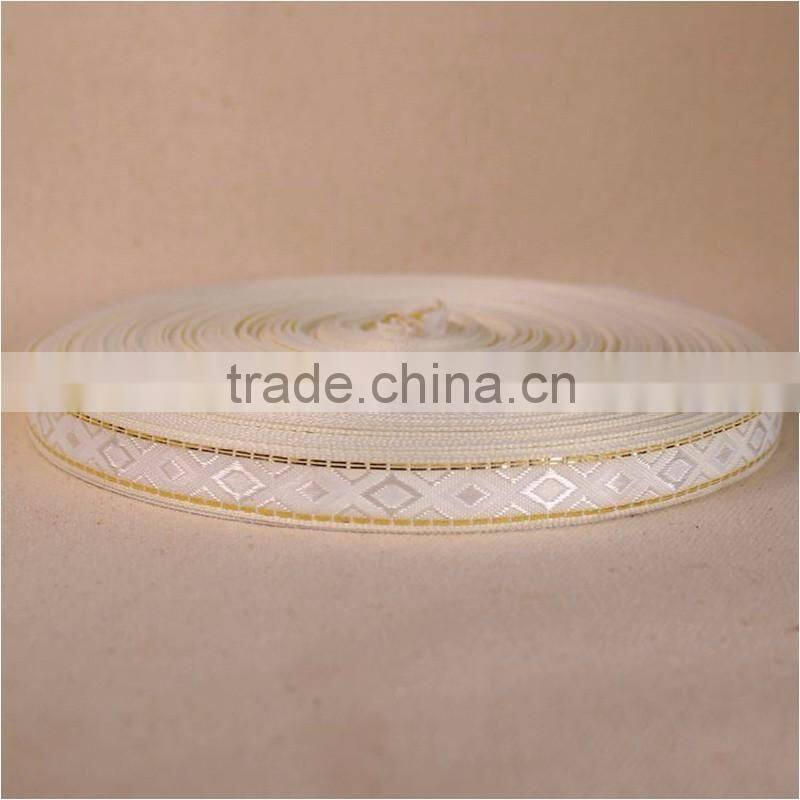 Customized colourful mediterranean style rustic fancy DIY decoration polyester ribbon rolls