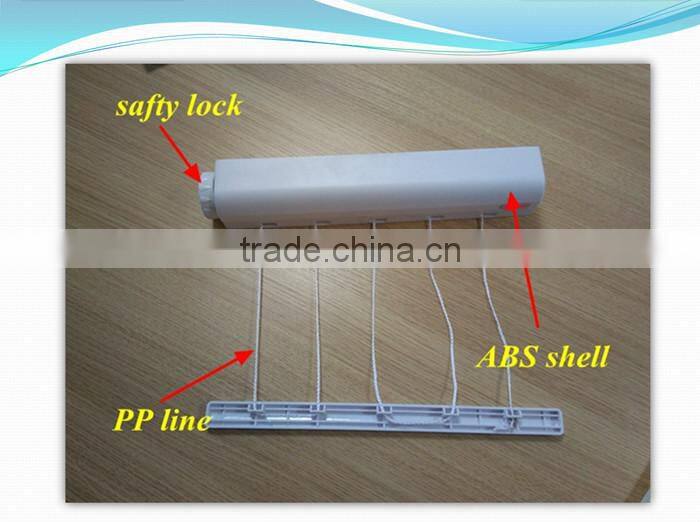 Folding Wall Mounted Clothesline Retractable