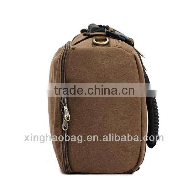 Vintage travel camping sleeping bag chair bag