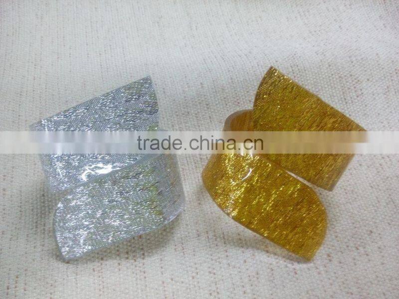 Acrylic Plastic Napkin Ring Wedding Table Decoration & Accessories Type Eco-Friendly Feature Hotel clear Acrylic Napkin Holder