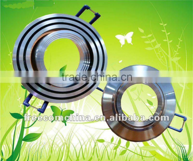 metal ceiling suspended ceiling parts 24w aluminum led ceiling light housing