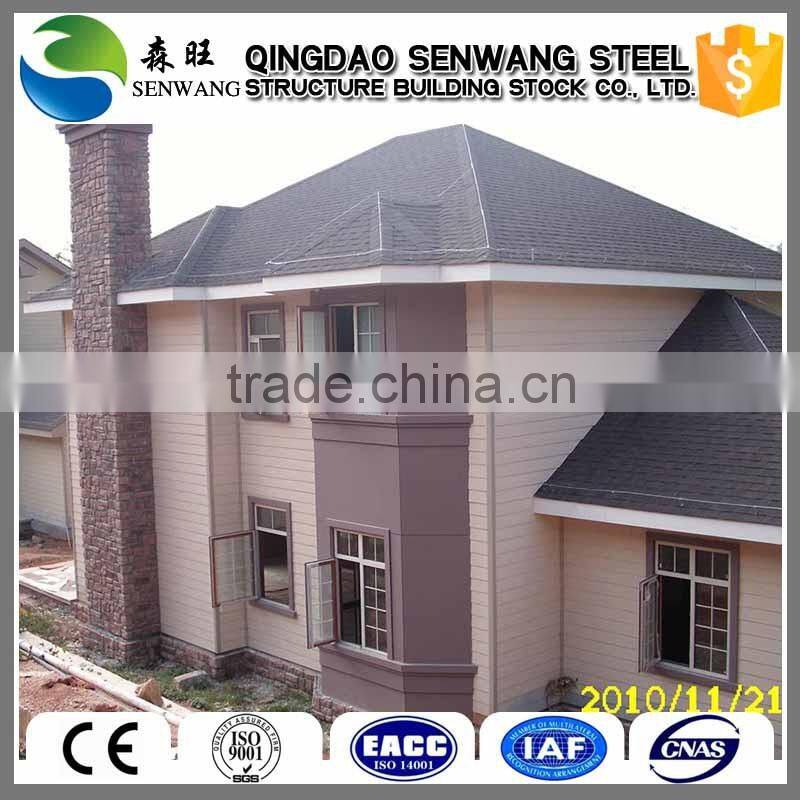 China new luxury Europe steel house villa