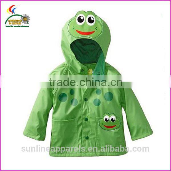 kids plain rain jacket