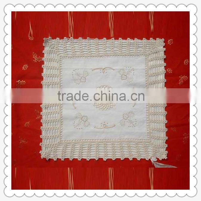 lastest embroidery china manufacturer handmade cushion cover