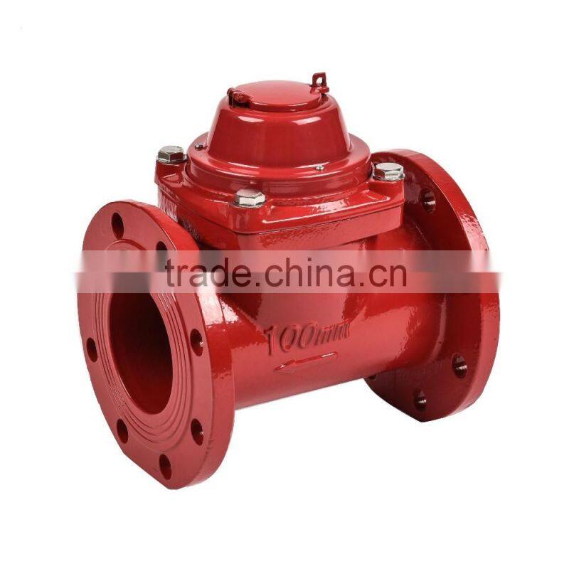 New Industrial Woltman Direct reading magnetic digital water meter water flow Meter