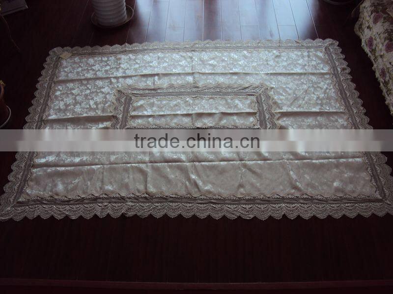 French romance watersoluble tablecloth for wedding