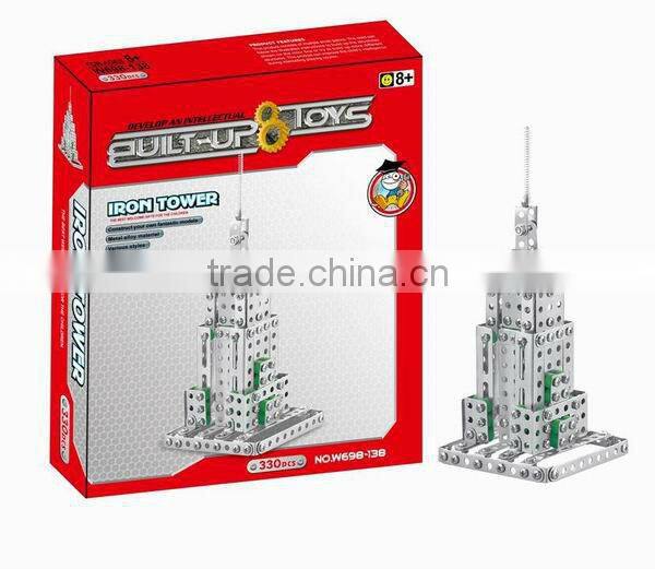 Most popular gift for child combined toy DIY scraper model