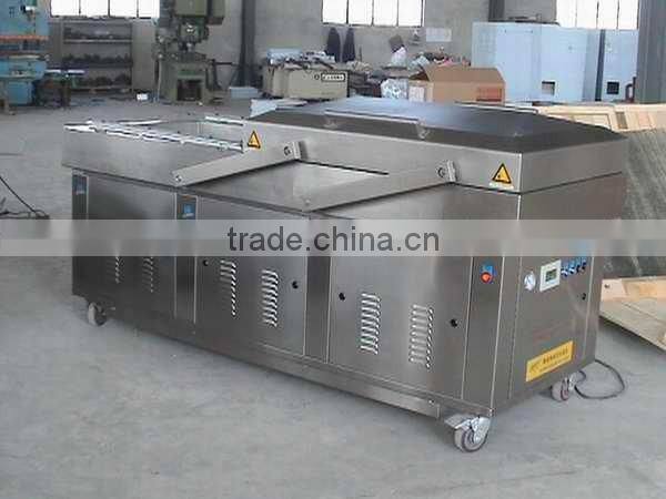 quickly-frozen foods double chamber automatic pendulum cover vacuum packing machine hand held vacuum packing with CE certificate