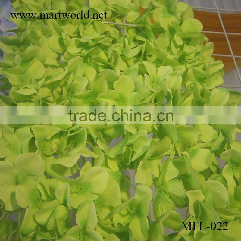 Hot sale blue flower vine wedding flower,wedding artificial flowers wedding decoration,wedding decoration materials(MFL-021)