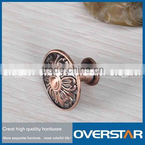 Zinc Alloy Antique Wooden Kitchen Cabinet Door Knob