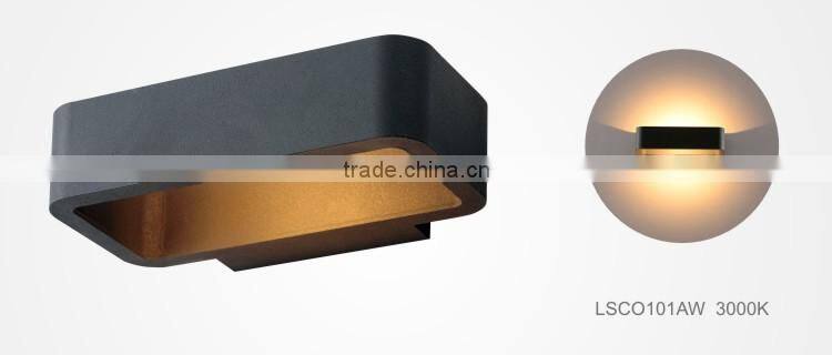 CE SAA outdoor wall stone lights & bronze finished wall mounted light & high lumens garden led light