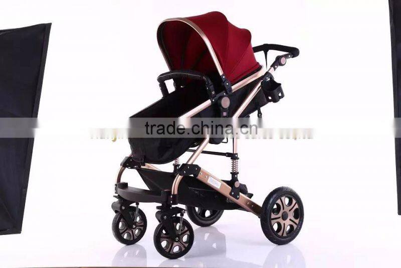 baby products baby stroller with Folding Arm Awning EVA tires