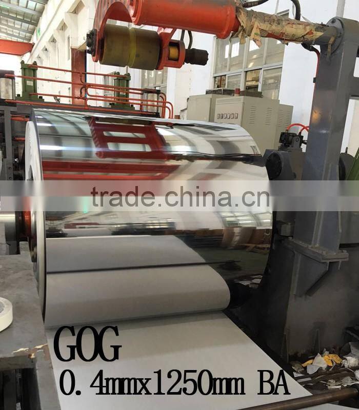 410 430 409 201 304 cold rolled stainless steel circle