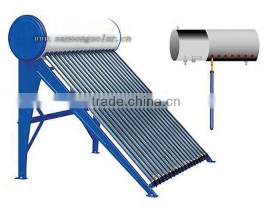 2015 integrated pressurized solar water heater with good quality