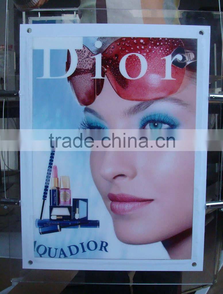 hight quality products Double Sides waterproof slim acrylic led billboard lightbox
