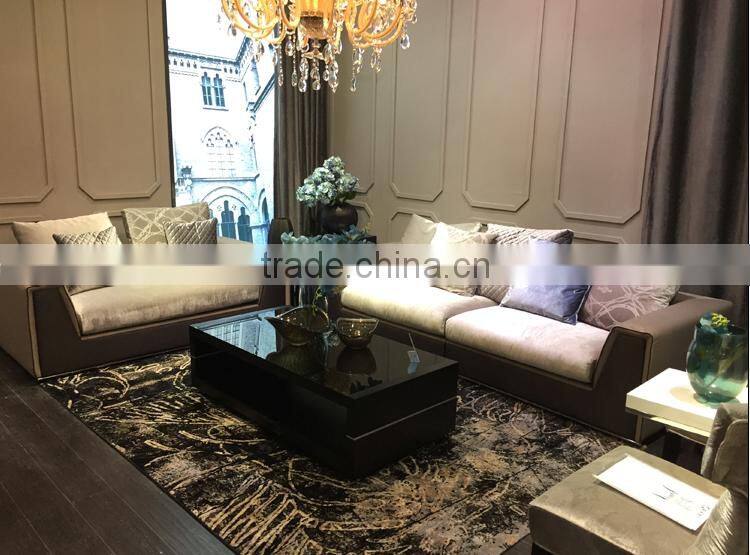High end 2+4 modern fabric living room sofa set designs and prices