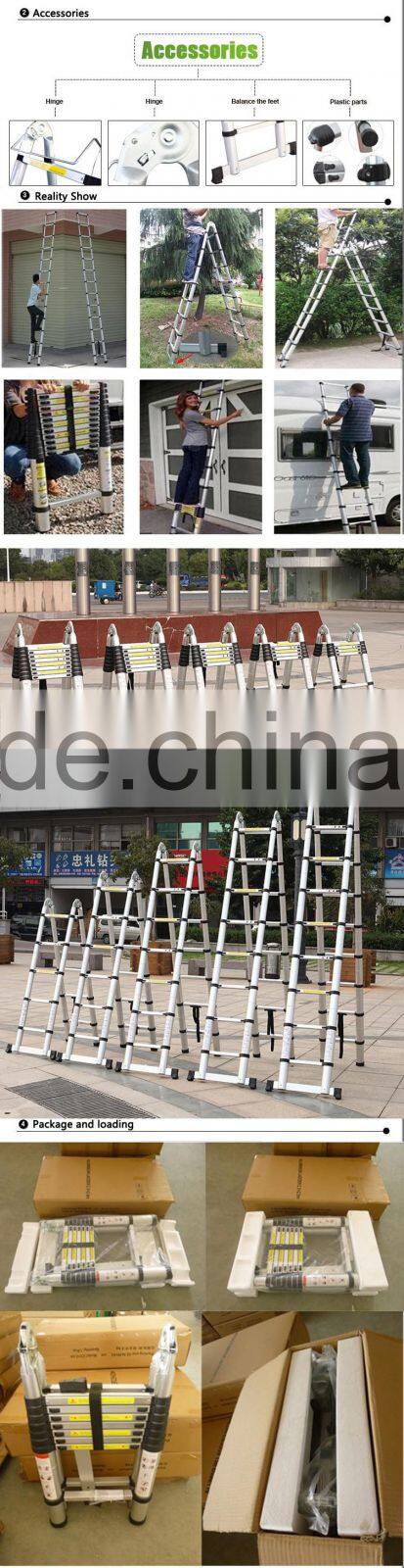 High Quality Classics Ladder Hot Selling 5m Telescopic Ladder