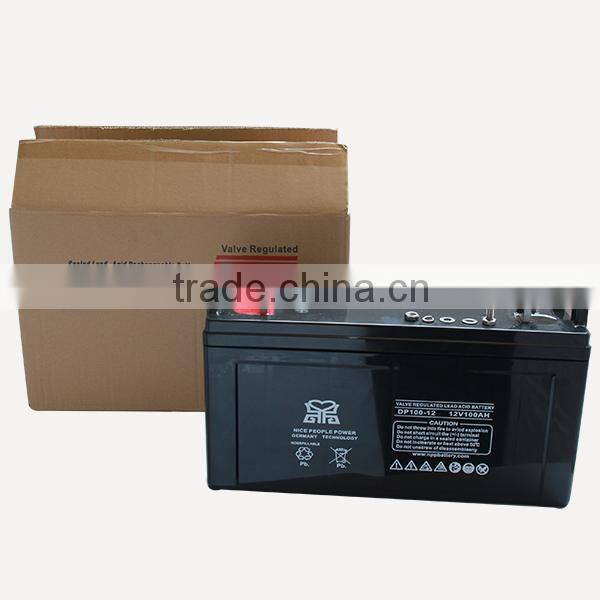 solar panel battery 12V100AH