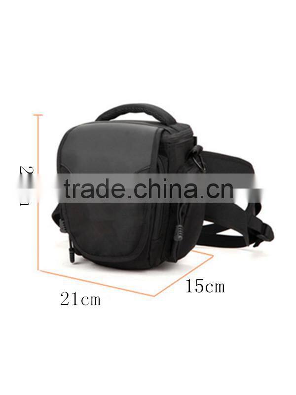 Fashion SLR Camera Bags digital gear Waterproof Sling messenger bag nylon