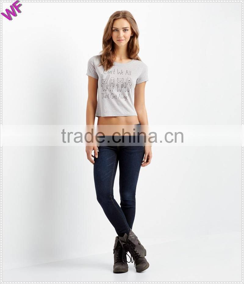 China Custom Stick Figure Printing t-shirt alibaba in russian