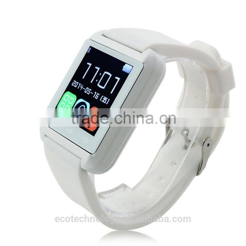 1.48" Capacitive Touch Screen Bluetooth smart watch U8 supporting smart phone and multi languages