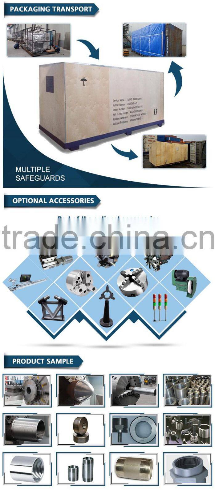 QK1313 CNC Pipe Threading Lathe Machine