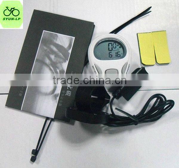 Waterproof bike computer with speedometer