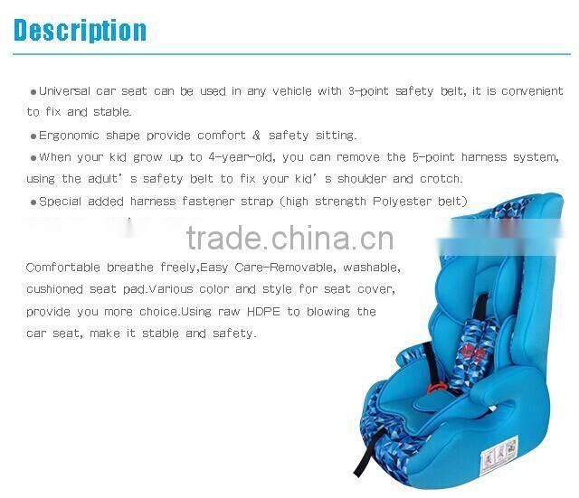 diamond baby car seat suitable from 9 months to 12 years